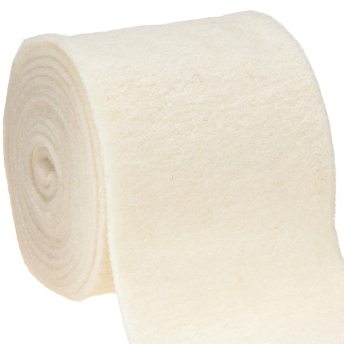 Filzband weiß 15cm - 15cm,