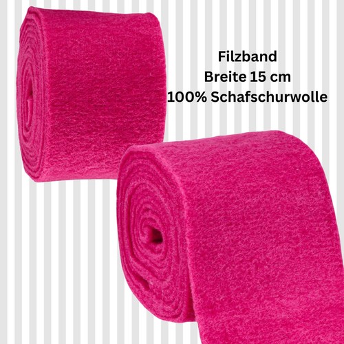Topfband filzband 15cm - 1m,