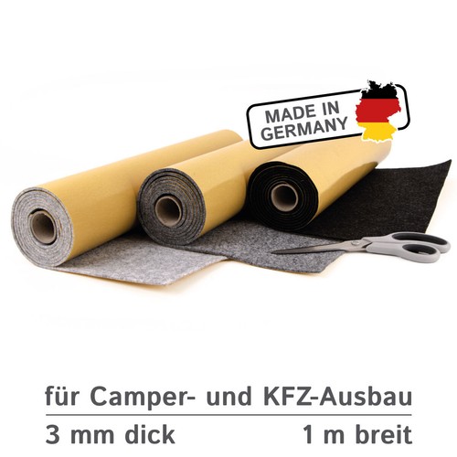 Filz meterware selbstklebend - filz,