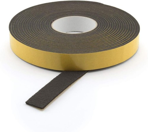 Filzband selbstklebend schwarz